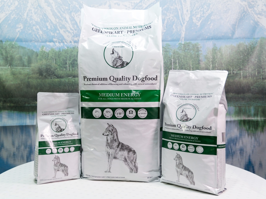 Greenheart-Premiums hondenvoer Medium Energy 4 kg